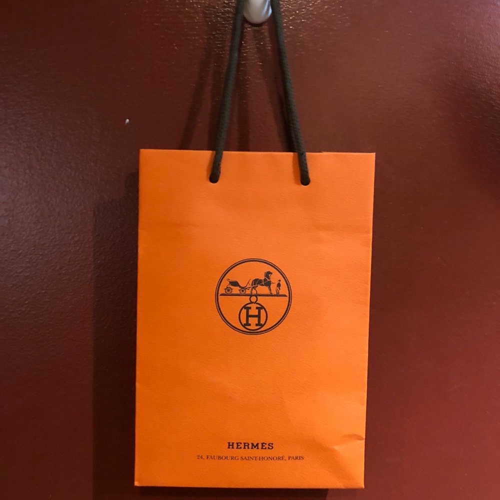 Small hermes shopping bag